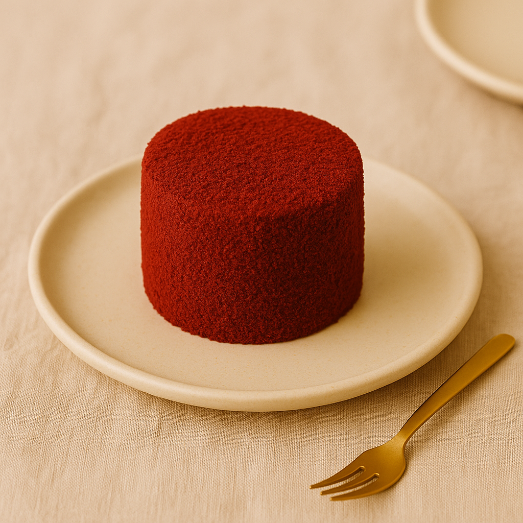 Crimson Swirl Red Velvet Mini Cake
